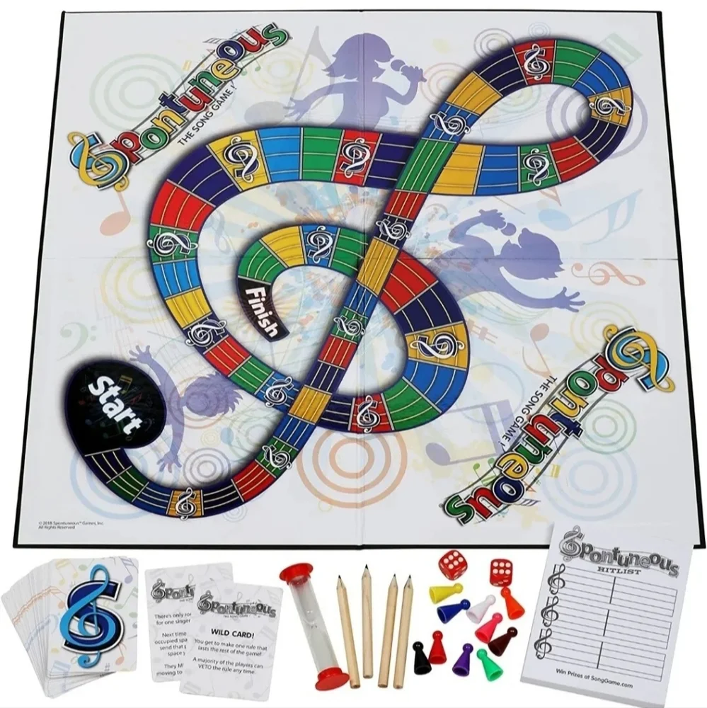 New Spontuneous The Party Song Game